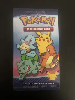 Pokemon 25th Anniversary McDonalds Special Promo Sealed Pack - Image 1