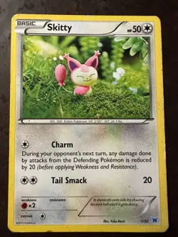 Pokemon TCG Skitty 1/30 (Regular) | XY Latios Trainer Kit 2015 - Image 3