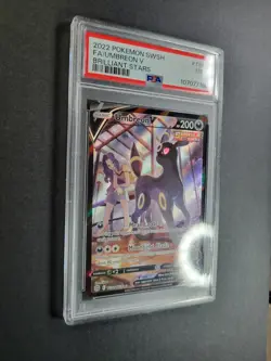 Umbreon TG22/TG30 Pokemon TCG SW&SH Brilliant Stars Ultra Rare PSA 9 - Image 3