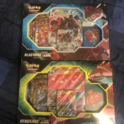 Blastoise and Venusaur VMax Battle Box - Pokemon TCG - New & Factory Sealed - Image 1