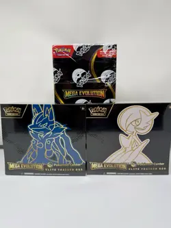 Sealed Pokemon Center Mega Evolution Booster Box + Gardevoir Lucario ETB Bundle - Image 1