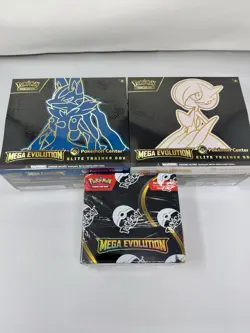 Sealed Pokemon Center Mega Evolution Booster Box + Gardevoir Lucario ETB Bundle - Image 3