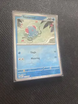 Pokemon TCG SV 151 Reverse Holo Tentacool 72/165 - Image 1