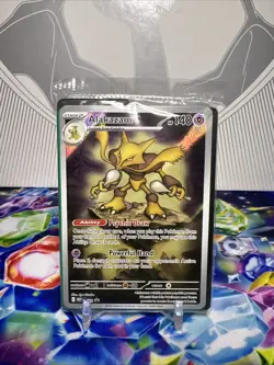 Alakazam 009 Black Star Promo Full Art - Pokemon Mega Evolutions ETB - Sealed - Image 1
