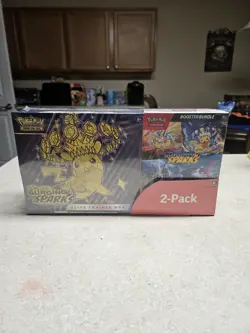Pokemon TCG Surging Sparks ETB + Booster Bundle Costco Exclusive - Image 1