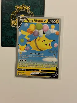 Flying Pikachu V 006/025 2022 Pokemon World Championships Celebrations Variant A - Image 1