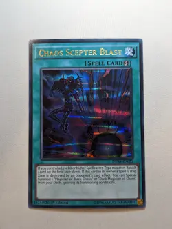Yu-Gi-Oh! - Chaos Scepter Blast - DUSA-EN025 Ultra Rare 1st Edition VLP/LP - Image 1