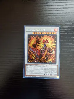 Yugioh Monster Mayhem - Jurrac Astero - Secret Rare - BLMM-EN018 - Image 1