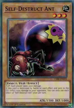 Self-Destruct Ant - CIBR-EN035 - Common - 1st Edition - Lightly Played - Image 1