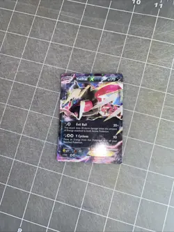 Yveltal EX Shiny XY150 Pokemon Trading Card Used Condition - Image 3