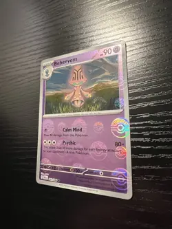 Beheeyem Poke Ball #41 Holo Pokemon Sv11B: Black Bolt Card - Image 5