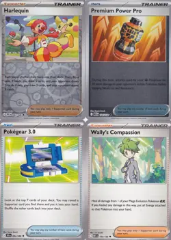 POKEMON TCG 4 CARD TRAINER LOT. - Image 1