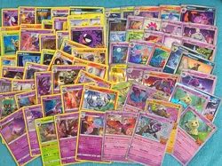 2020-2024 Pokemon TCG Halloween Trick Or Trade 76 Card Lot 23 Holo - Image 1