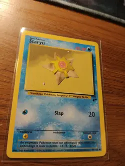 95/130 STARYU - Base Set 2 - Pokemon TCG Card - Unlimited Edition M/NM - Image 1