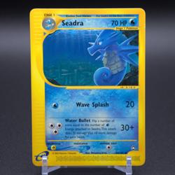 Seadra Aquapolis 58/147 Uncommon Vintage WOTC era E-Reader Pokemon Card - Image 1