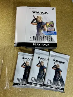 Magic the Gathering: Final Fantasy 9 Card X1 play Booster Pack Factory Sealed - Image 1