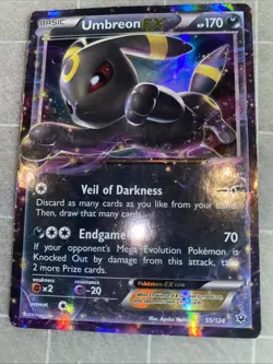 Umbreon EX Pokemon Card From The XY- Fates Collide Set - Image 3