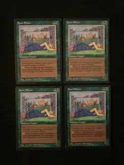 Spore Flower x4 (LP/MP) [Fallen Empires] Magic MTG Cards - Image 1