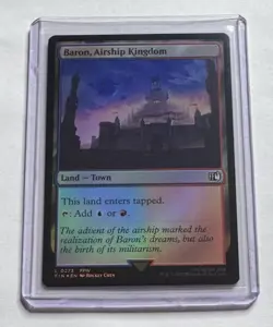 Baron, Airship Kingdom #273 Final Fantasy Foil Land MTG NM/M - Image 1