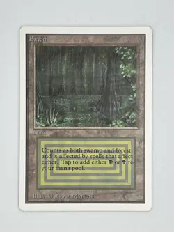 MTG BAYOU #2 Unlimited Edition Regular MT Rare Magic The Gathering - Image 1