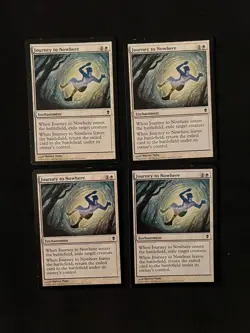 Journey to Nowhere x4 (LP/MP) [Zendikar] Magic MTG Cards - Image 1