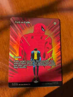 Path to Exile #0004 (MAR-EN Foil) - MTG Marvel's Spider-Man NM - Image 1