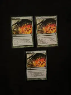 Wrap in Vigor x3 [Future Sight] Light Play Magic MTG Gathering Cards - Image 1
