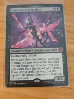 MTG Gwenom, Remorseless 0056 Spider-Man M/NM Free UK P&P - Image 1