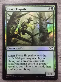 Fierce Empath (C) Foil #288 Commander Masters MTG NM - Image 1