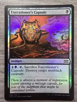 Executioner's Capsule (C) Foil #92 Double Masters MTG NM - Image 1