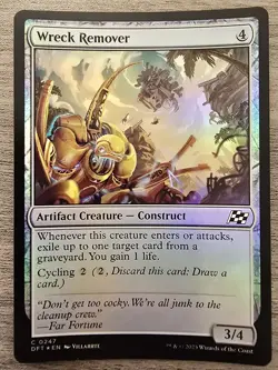 Wreck Remover (C) Foil #247 Aetherdrift MTG NM - Image 1