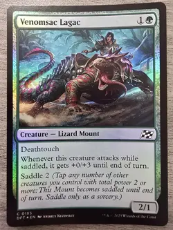 Venomsac Lagac (C) Foil #185 Aetherdrift MTG NM - Image 1