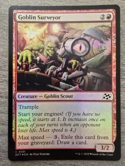 Goblin Surveyor (C) Foil #131 Aetherdrift MTG NM - Image 1