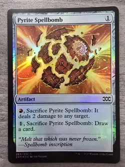 Pyrite Spellbomb (C) Foil #283 Double Masters MTG NM - Image 1