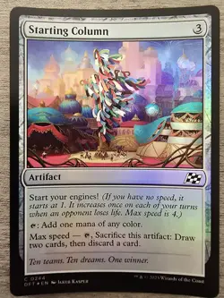 Starting Column (C) Foil #244 Aetherdrift MTG NM - Image 1