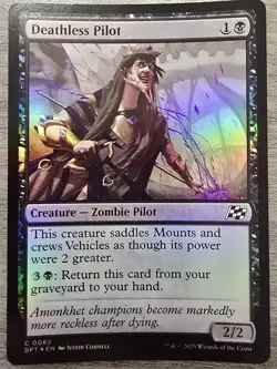 Deathless Pilot (C) Foil #82 Aetherdrift MTG NM - Image 1
