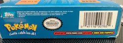 1999 Pokemon Official Trading Cards TOPPS Blue Label open BOX WITH sealed packs! - Image 3