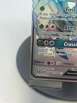 Pokemon TCG Golisopod GX SV48/SV94 Hidden Fates: Shiny Vault Holo Rare NM - Image 5