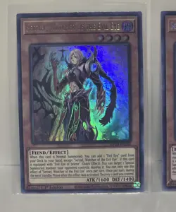 Serziel, Watcher Of The Evil Eye INCH-EN027 & MP20-EN232 1st Edition Yugioh NM/M - Image 4