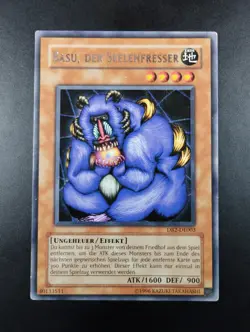 YUGIOH 2005 | BAZOO THE SOUL-EATER | DB2-DE003 | GERMAN | RARE | VERY GOOD - Image 1