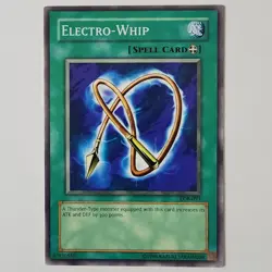 Electro-Whip - LOB-093 - NM/VLP - Common - Unlimited - Yugioh - 2010 Reprint - Image 1