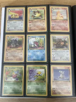 Complete 1st Edition Jungle Uncommon and Common Set - Pokemon Cards 1999 WOTC - Image 2