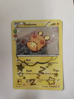 Pokemon Card TCG 2016 Radiant Collection Dedenne RC10/RC32 Reverse Holo Rare NM - Image 3