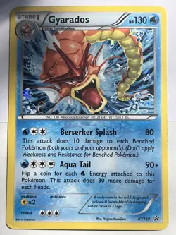 Pokemon Gyarados Trading Card XY109 Holo Promo XY Promos - Image 1