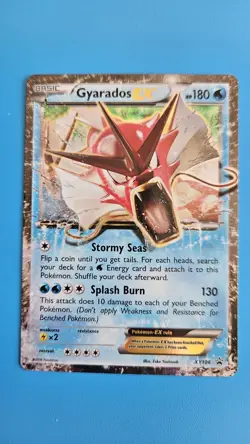 Pokemon Gyarados EX XY106 Shiny Holo Black Star Promo Card - Image 1