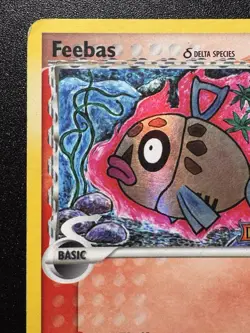 Feebas 49/101 EX Dragon Frontiers Pokemon Card Reverse Holo Foil Rare HP - Image 3