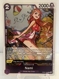 Nami PRB02-012 R One Piece Foil Card The Best Vol. 2 English - Image 1