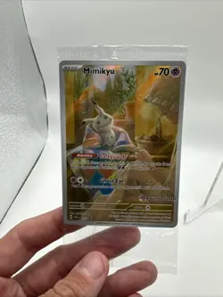 SEALED Pokemon Center Exclusive SVP #075 Mimikyu ETB Promo Pokemon TCG Card - Image 3