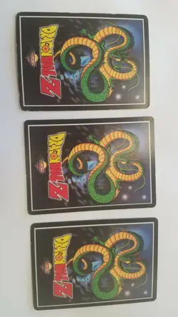 3x DRAGON BALL Z SAIBAIMEN 5 STAR RARE # 243 244 245 CCG TCG GAMING CARDS - Image 2