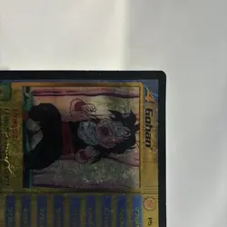 Gohan P5 Dragon Ball Z Score 2000 Gold Foil CCG TCG Trading Card Game - Image 5